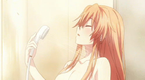 Yuzuru Yamai Showering Date A Live Anime GIF