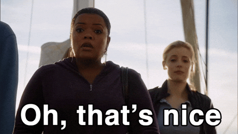 Yvette Nicole Brown Oh That's Nice Nodding GIF