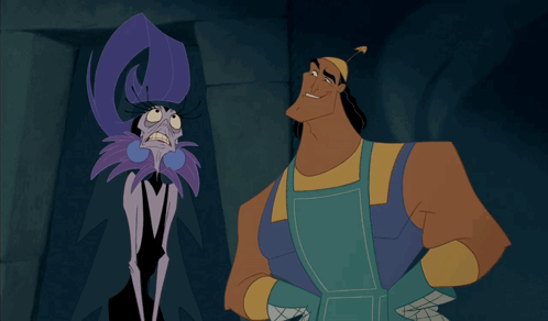 Yzma And Kronk GIF