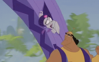 Yzma And Kronk Shrug GIF