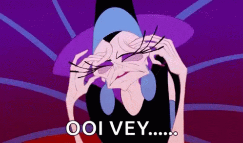Yzma Idiot Angry Oy Vey GIF