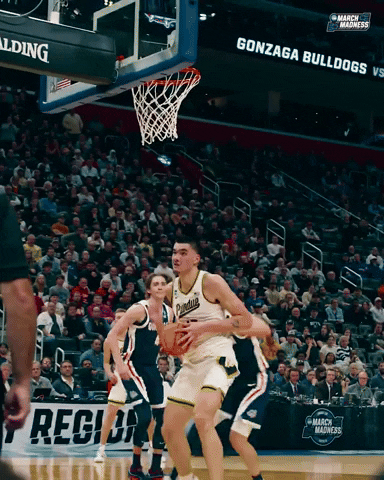 Zach Edey Amazing Slam Dunk GIF