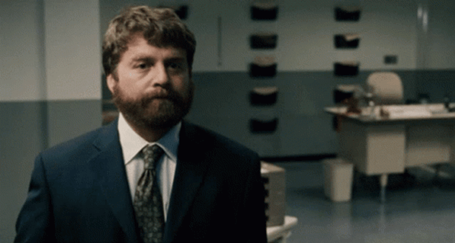 Zach Galifianakis Bad Finger GIF
