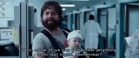 Zach Galifianakis Carrying A Baby The Hang Over GIF