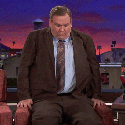 Zach Galifianakis Peeking Out Of Stomach GIF