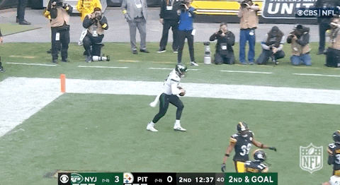 Zach Wilson Griddy Dance GIF