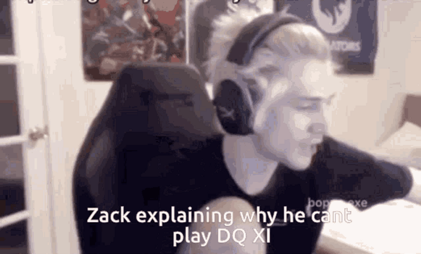 Zack Explaining Why He Can't Play Meme GIF