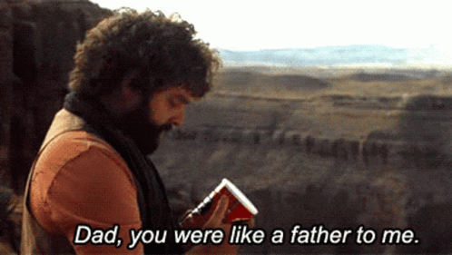 Zack Galifianakis Dad Speech GIF