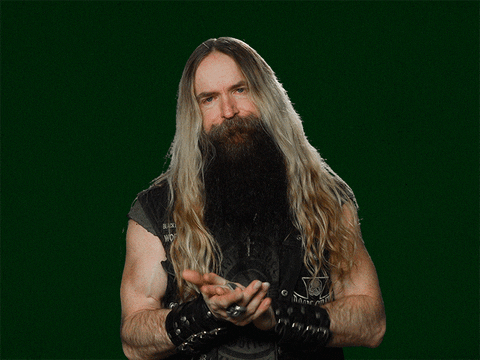 Zakk Wylde Sarcastic Clap GIF
