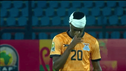 Zambia Football Player Praying GIF