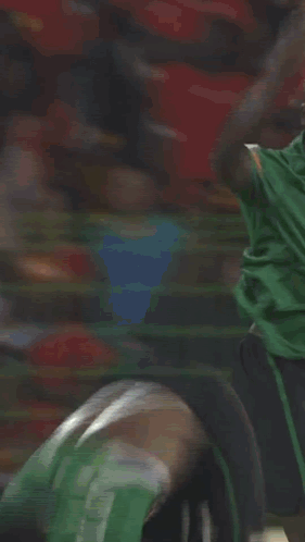 Zambia Footballer Incredible Somersaults GIF