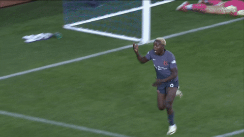 Zambian Player Racheal Kundananji Knee Slide Celebration GIF