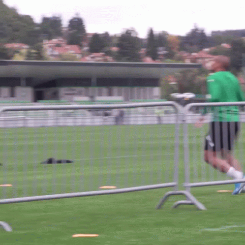 Zambian Player Spectacular Reverse Kick GIF