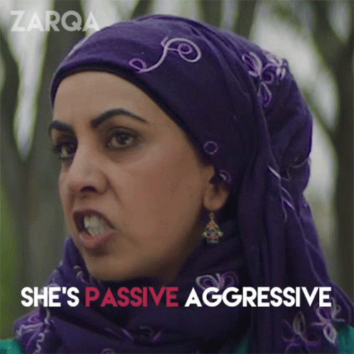 Zarqa Nawaz Shes Passive Aggressive GIF