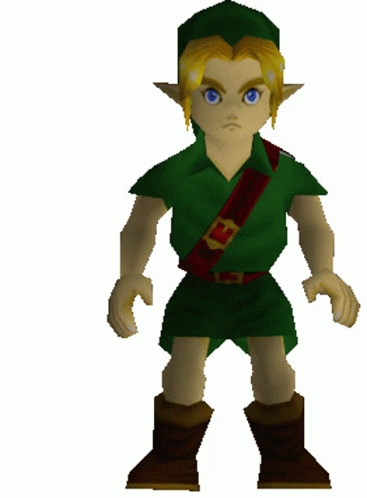 Zelda Link Dab Pose GIF