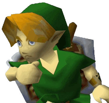 Zelda Link Moving Fast GIF