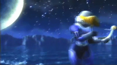 Zelda Sheik Flipping Hair GIF