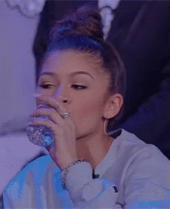 Zendaya Annoyed Glare GIF