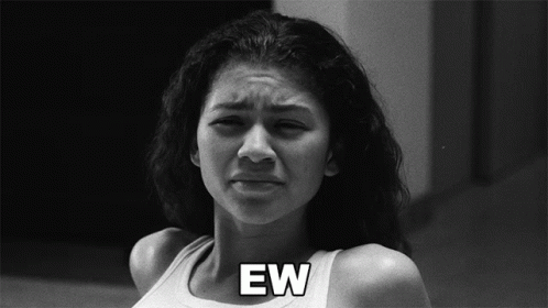 Zendaya Disgust GIF