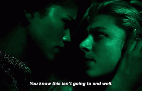 Zendaya Hunter Schafer GIF