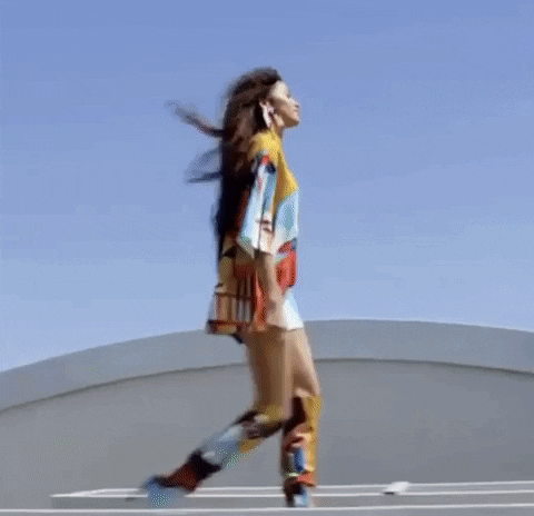 Zendaya Walking Seductively GIF