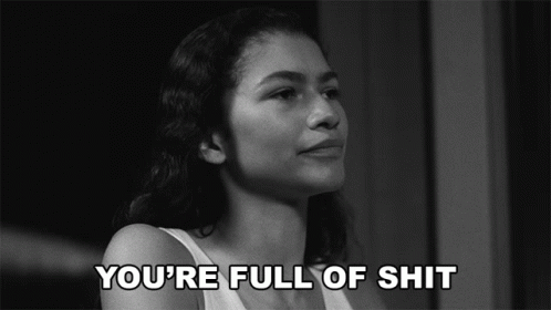 Zendaya You Sit On A Throne Of Lies GIF