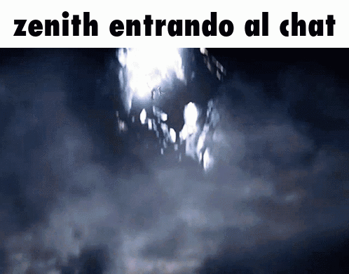 Zenith Entrando Al Chat Is Written On A White Background GIF