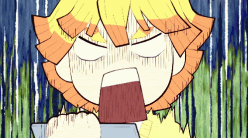 Zenitsu And Giyu Punch GIF