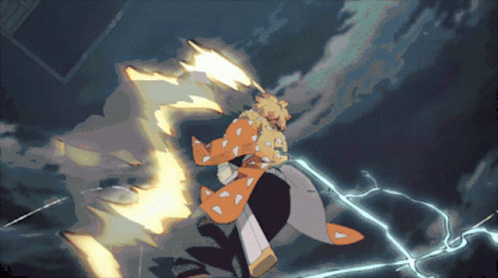 Zenitsu Demon Slayer Season 3 GIF