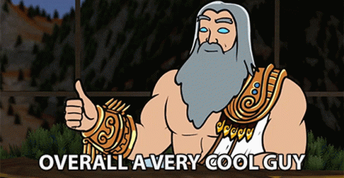 Zeus The Cool Guy GIF