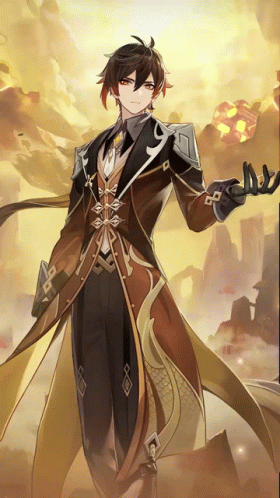 Zhongli Wallpaper Animated GIF