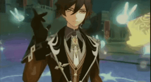 Zhongli Genshin Impact GIF