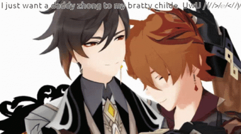 Zhongli Tap Head Aneken GIF