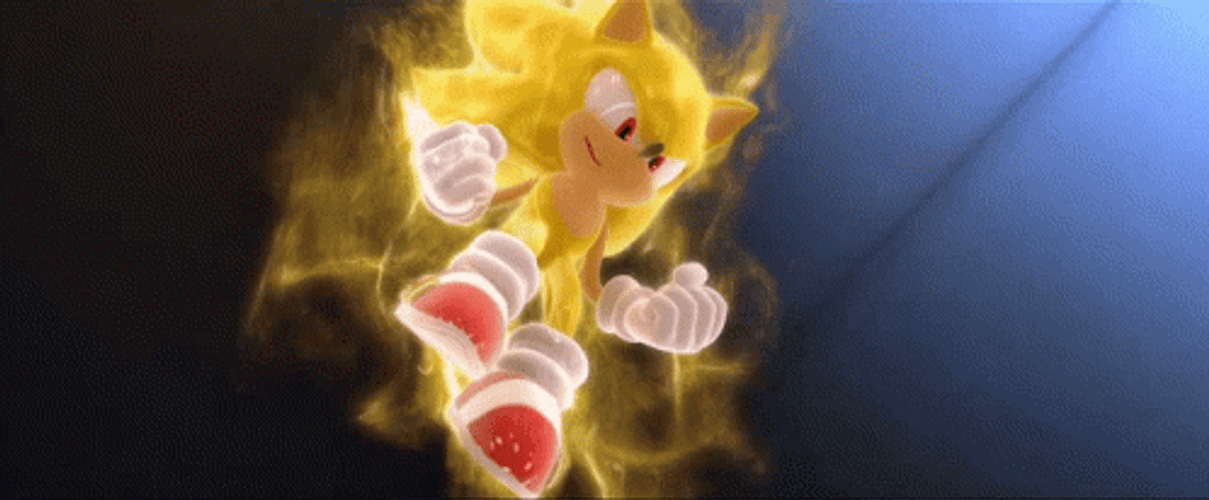 Super Sonic Transformation GIFs