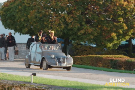 Zimbabwe Blind Ambition Car Ride GIF