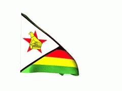 Zimbabwe Flag Waving GIF