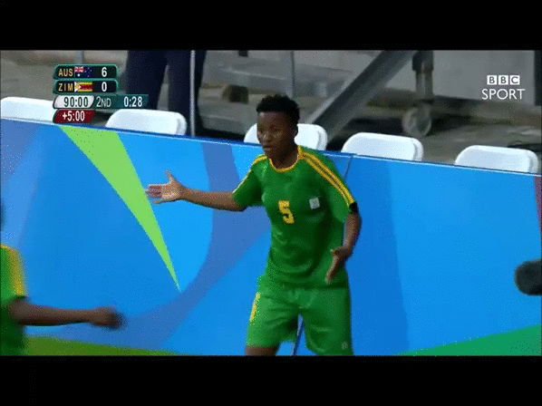 Zimbabwe Football Team Dab Handshake GIF