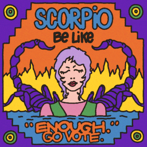 Zodiac Sign Astrology Scorpio Scorpion GIF