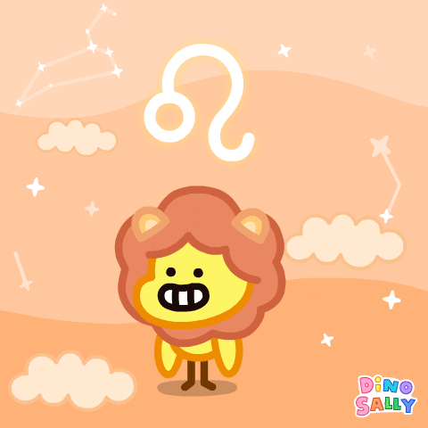 Zodiac Sign Leo Season Happy Birthday GIF