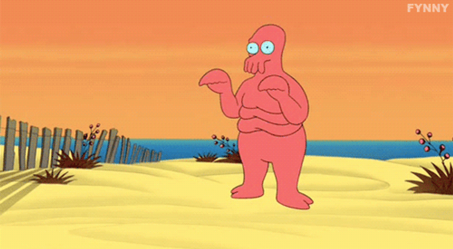 Zoidberg Get Out Of Shell Naked GIF