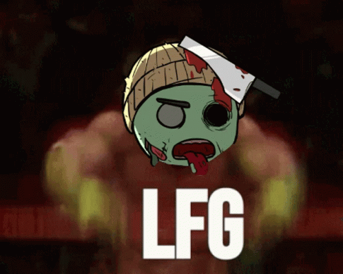 Zombie Holding Knife LFG