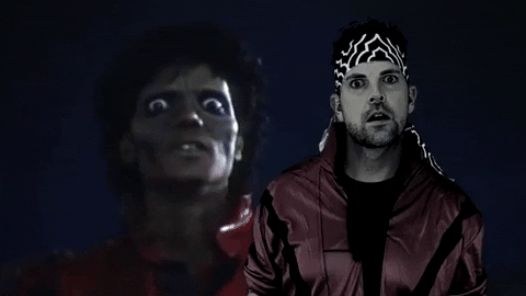 Zombie Michael Jackson Thriller Dance GIF