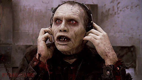 Zombie Showing Sharp Teeth GIF