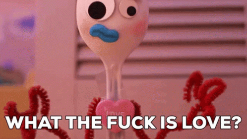 Zoom Out Forky What Is Love GIF