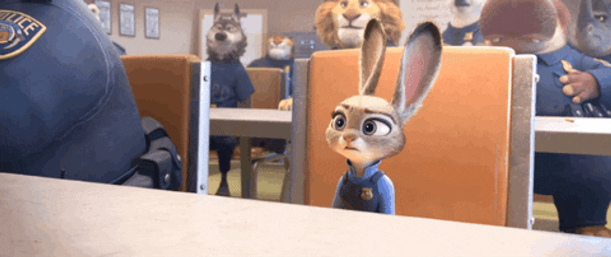 Zootopia Judy Confused Face GIF
