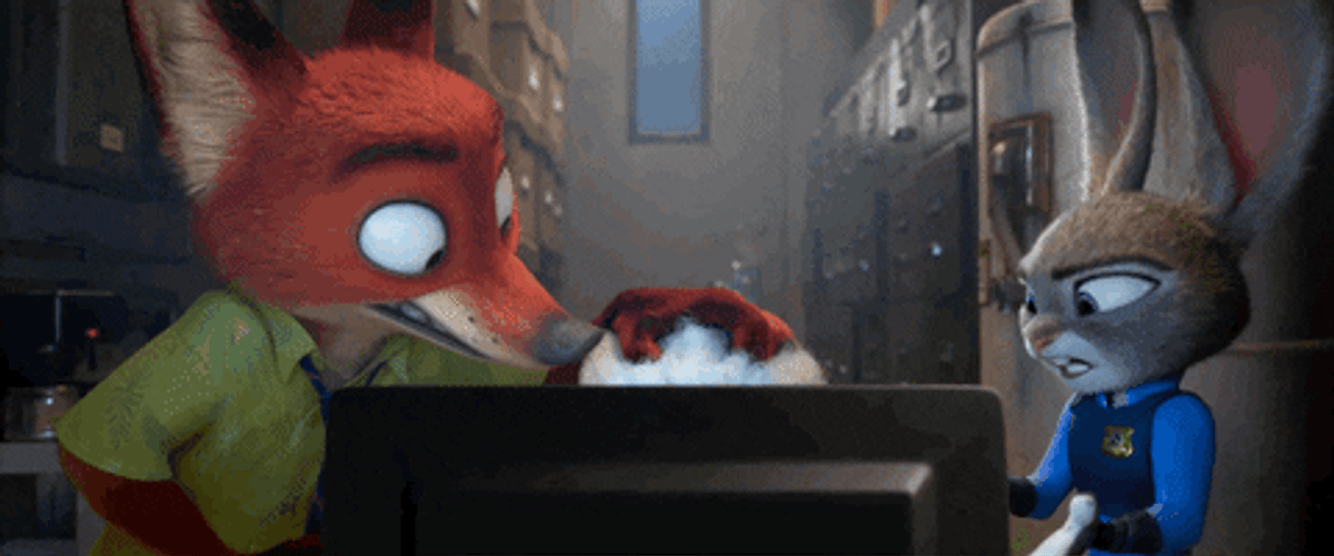 Zootopia Nick And Judy Arguing GIF