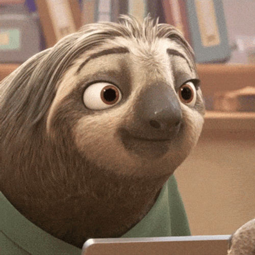 Zootopia Sloth Slow Down Wow GIF