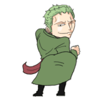 Zoro Twerk One Piece Twerk Sticker GIF