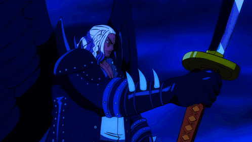 Zoro Vs King Flying Battle Technique GIF