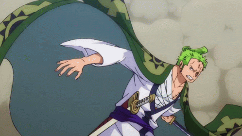 Zoro Vs King Timelapse Effect GIF